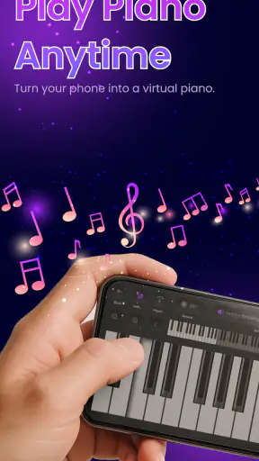 Piano Clavier:Leçons Chansons screenshot 1