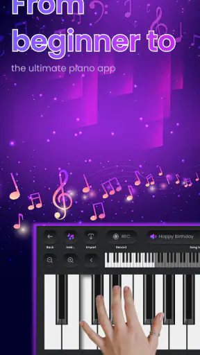 Piano Clavier:Leçons Chansons screenshot 10