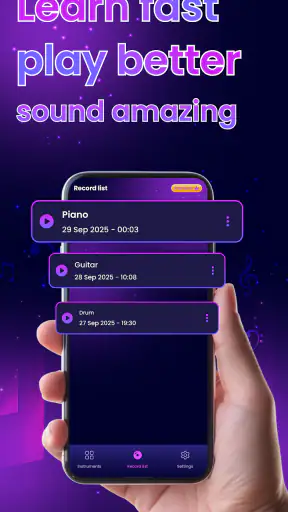 Piano Clavier:Leçons Chansons screenshot 12