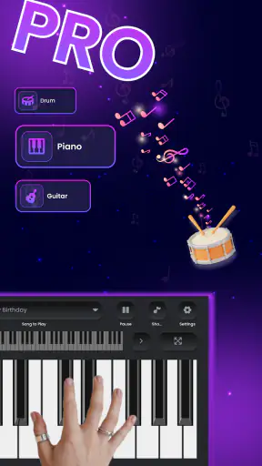 Piano Clavier:Leçons Chansons screenshot 5