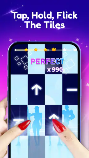 Piano Secret Tiles Jeu Musique screenshot