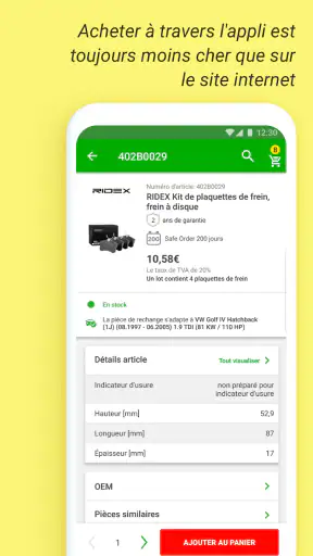 Piecesauto24: auto pièces screenshot 4