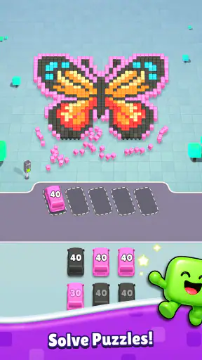 Pixel Drop: Bus Puzzle screenshot 11