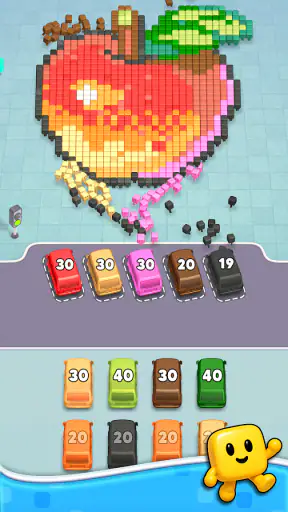 Pixel Drop: Bus Puzzle screenshot 2