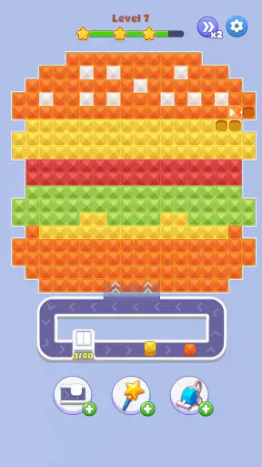 Pixel Gem Loop screenshot 1