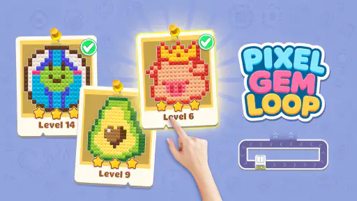 Pixel Gem Loop screenshot 7