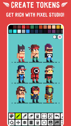 Pixel Studio: pixel art editor screenshot 3