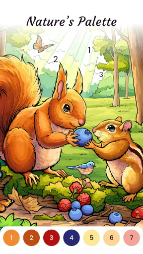 Pixie Color: Paint by Number screenshot 8