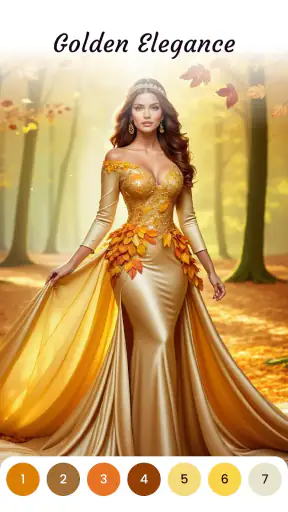 Pixie Color: Paint by Number screenshot 9