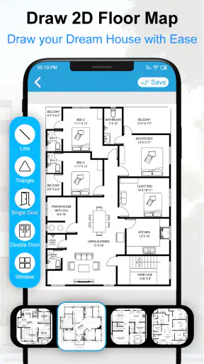 Plan de conception de maison screenshot 10