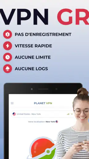 Planet Free VPN Gratuit Proxy screenshot 9
