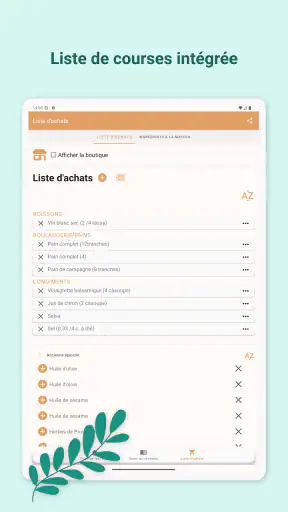Planificateur De Repas Semaine screenshot 11