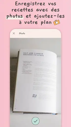 Planificateur de repas & menus screenshot 3