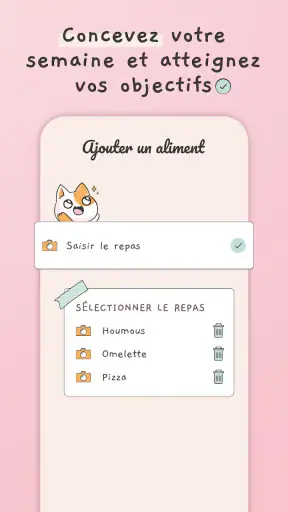 Planificateur de repas & menus screenshot 6