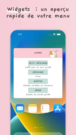 Planificateur de repas & menus screenshot 7