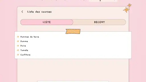 Planificateur de repas & menus screenshot 9