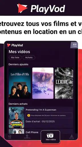 PlayVOD – Films & Séries screenshot 10