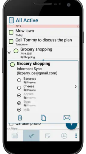 Pocket Informant screenshot 8