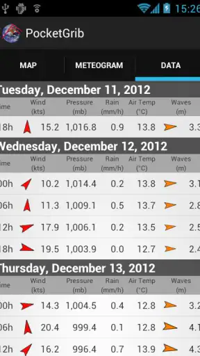PocketGrib screenshot 3