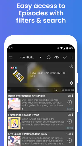 Podcast Addict - Podcast/Radio screenshot 5