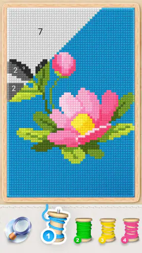 Point de croix magique-couleur screenshot 7