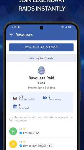 PokeRaid - for Pokémon GO Raid screenshot 3