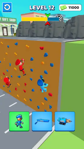 Police Car Shape Shifting Race screenshot 7