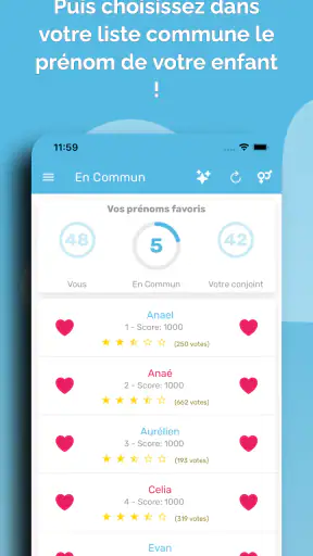 Prénom de bébé à 2 screenshot 3