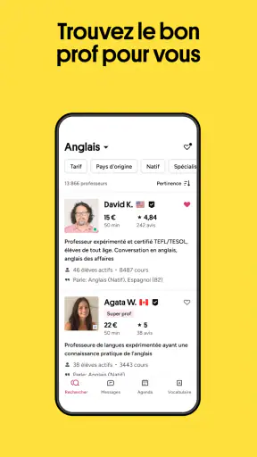 Preply: Professeurs de langues screenshot 3