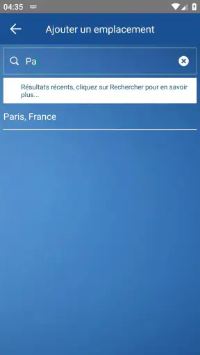 Prevision meteo screenshot 8