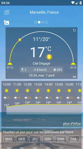 Prevision meteo screenshot 9