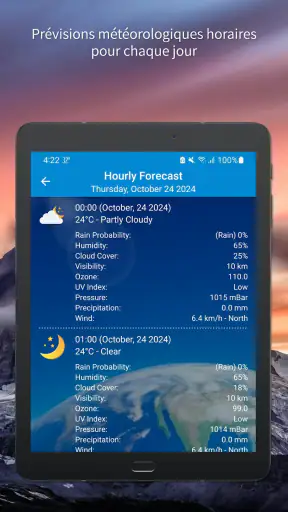 Prévisions météo (carte radar) screenshot 12