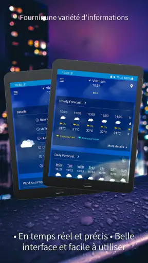 Prévisions météo (carte radar) screenshot 9