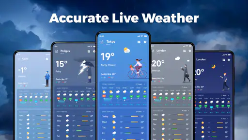 Prévisions météo précises screenshot 1