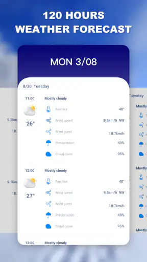 Prévisions météo - radar météo screenshot 6
