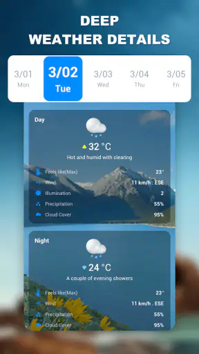 Prévisions météo - radar météo screenshot 7