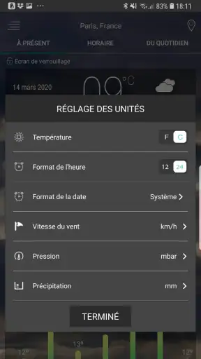 Prévisions Météorologiques screenshot 5