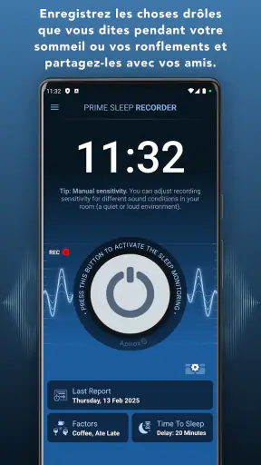 Noxogy: Enregistreur Sommeil screenshot 1