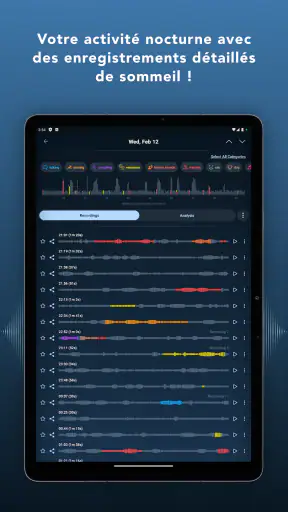 Noxogy: Enregistreur Sommeil screenshot 10