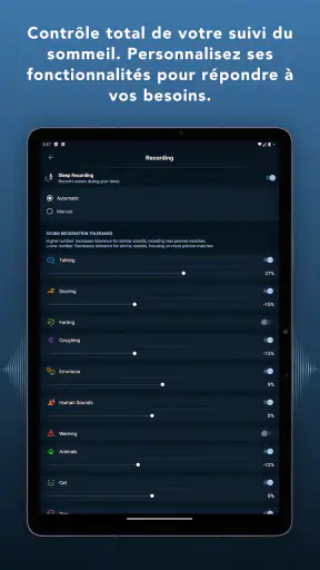 Noxogy: Enregistreur Sommeil screenshot 12