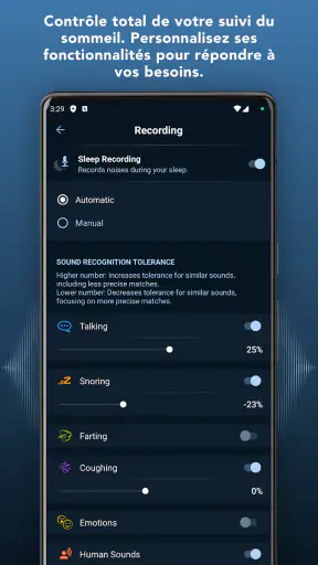 Noxogy: Enregistreur Sommeil screenshot 5