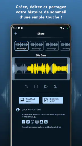 Noxogy: Enregistreur Sommeil screenshot 6