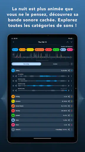 Noxogy: Enregistreur Sommeil screenshot 9