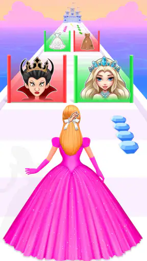 Princess Race: Wedding Games screenshot 11
