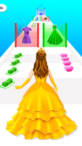 Princess Race: Wedding Games screenshot 12