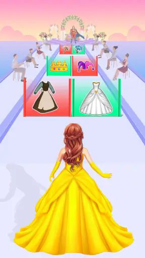 Princess Race: Wedding Games screenshot 2