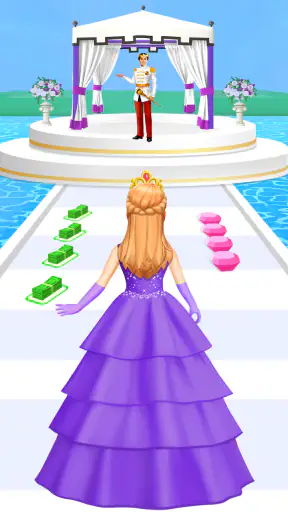 Princess Race: Wedding Games screenshot 9