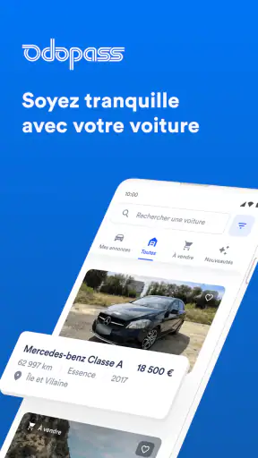 Carnet d'entretien, historique screenshot 1