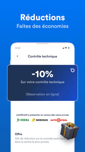 Carnet d'entretien, historique screenshot 8