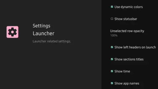 Projectivy Launcher screenshot 4